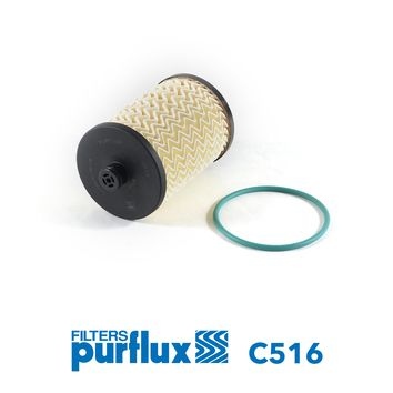PURFLUX Fuel Filter Filter Insert C516 VOLVO,V70 II (285),XC90 I (275),S60 I (384),XC70 Cross Country (295),S80 I (184),S80 II (124)
