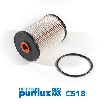 PURFLUX Fuel Filter VW,AUDI,SKODA C518 1K0127434B,3C0127400D,GGF061 GGF141,GGF150,FG2045,1K0127434B,3C0127400D,1K0127400N,1K0127434B,3C0127400D