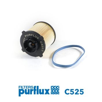 PURFLUX Fuel Filter Filter Insert C525  MERCEDES-BENZ,OPEL,CHEVROLET,/8 (W114) Limousine,INSIGNIA Caravan,Astra J Sports Tourer (P10),ASTRA J