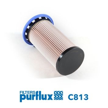 PURFLUX Fuel Filter Filter Insert C813  VW,AUDI,FORD,Golf VII Schrägheck (5G1, BQ1, BE1, BE2),Passat Variant (3G5, CB5),Golf VII Variant (BA5, BV5)