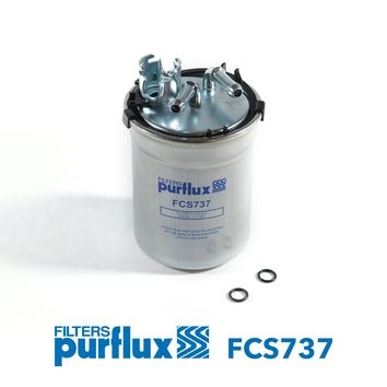 PURFLUX Fuel Filter Filter Insert FCS737 VW,SKODA,SEAT,POLO (9N_),Polo Limousine (9A4, 9A2, 9N2, 9A6),Polo Limousine (9N4),Fabia II Schrägheck (542)