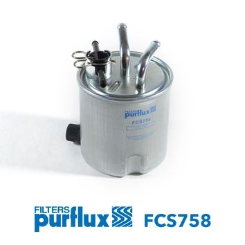 PURFLUX Fuel Filter Filter Insert FCS758  NISSAN,NP300 Navara Pickup (D40),Pathfinder III (R51),NP300 Navara Pritsche / Fahrgestell (D40),NAVARA (D22)