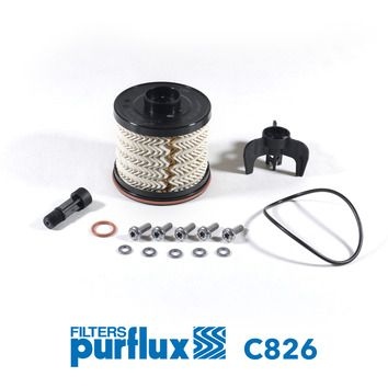 PURFLUX Fuel Filter MERCEDES-BENZ,RENAULT,NISSAN C826 164000797R,164001149R,164002423R 164003643R,164004586R,164004976R,164008457R,164031462R,FG2147