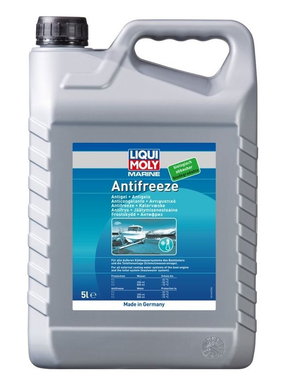 Liqui Moly 25082 Marine Antifreeze 5L: Frost Protection Biodegradable