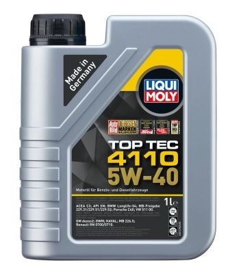 Liqui Moly 21478 Top Tec 4110 Engine Oil 1L 5W-40 Synthetic High-P...