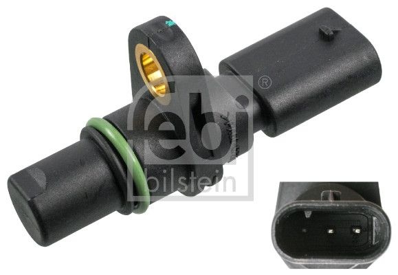 FEBI BILSTEIN Sensors VW,AUDI,SKODA 176206 04L907601,04L907601A,04L907601C Sensor, camshaft position 05E907601D,4L907601,4L907601A,4L907601C,5E907601D