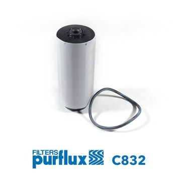 PURFLUX Fuel Filter Filter Insert C832 JEEP,IVECO,PATRIOT (MK74),Daily VI Kastenwagen,DAILY IV Kasten/Kombi,Daily IV Pritsche / Fahrgestell