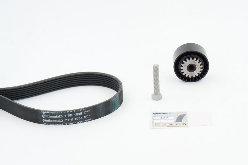 CONTITECH V-ribbed belt set RENAULT 7PK1035K1 7PK1035,7701478934 Serpentine belt kit,Auxiliary belt kit,Poly V-belt kit,V-ribbed belt kit