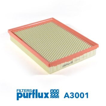 PURFLUX Air filter Filter Insert A3001 Engine air filter,Engine filter FORD,Focus Mk4 Turnier (HP),Kuga Mk3,Focus Mk4 Schrägheck (HN)