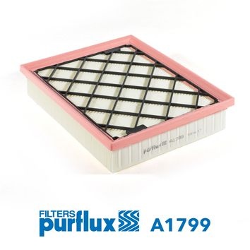 PURFLUX Air filter FORD,FORD USA A1799 5183030,5243186,DS739601AC Engine air filter,Engine filter 5243186,0030940804,A0030940804,FA3424