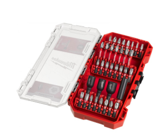 Milwaukee Hex, Square, Hex Screwdriver Bit Set, 35 Pieces