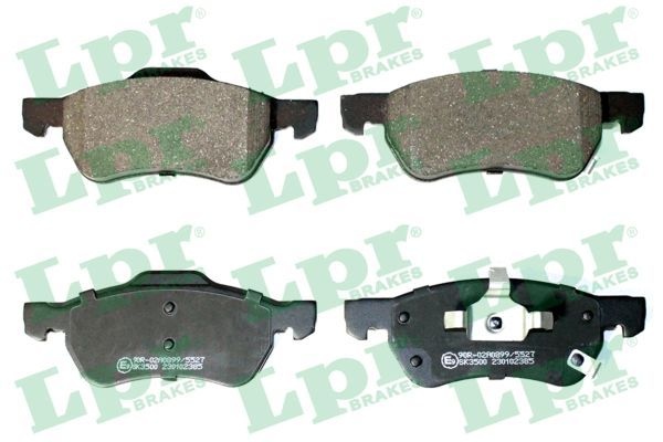 Lpr Bromsbelaggssats Skivbroms 05P2385 Mg 05P2385 Storlek 05