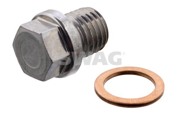 SWAG Drain Plug MERCEDES-BENZ,SETRA 10 91 2341 0029973430,0029973430S1,1239970430 Oil Drain Plug,Oil Drain Plug, oil pan 1239970430S1,A0029973430