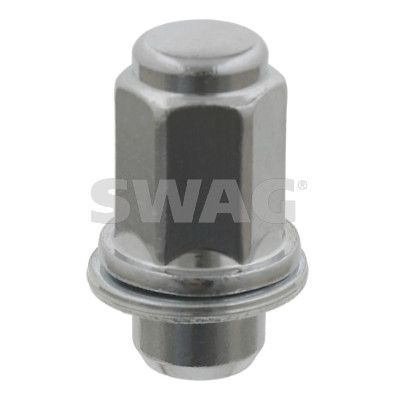SWAG Wheel Nuts Spanner Size: 21 81 92 6586 Wheel Nut TOYOTA,LEXUS,AVENSIS Kombi (T25),COROLLA Verso (ZER_, ZZE12_, R1_)