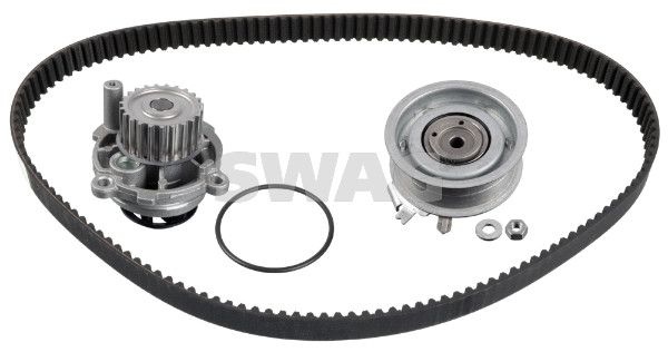 SWAG Water Pump + Timing Belt Kit Number of Teeth: 138 30 93 2814  VW,AUDI,SKODA,Golf IV Schrägheck (1J1),Golf V Schrägheck (1K1),TOURAN (1T1, 1T2)