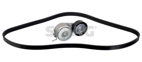 SWAG V-ribbed belt set OPEL,FIAT,ALFA ROMEO 33 10 4394 55249821S1,55249821,55249821S1 55249821,55249821S1,68128829AA,68128829AAS1,55249821,55249821S1