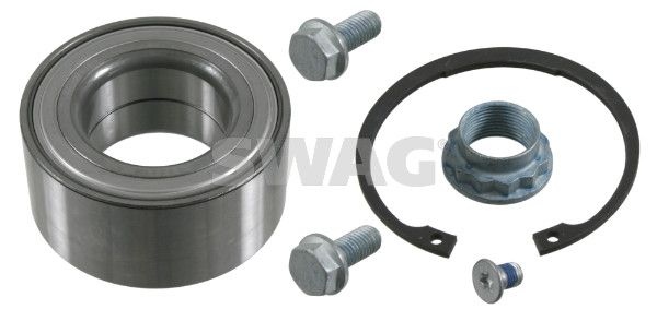 SWAG Wheel bearing kit Rear Axle Right 10 92 1697 Wheel hub bearing,Wheel bearing MERCEDES-BENZ,CLK (C209),CLK Cabriolet (A209)