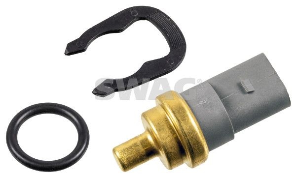 SWAG Coolant Temperature Sensor grey 30 92 9318 Coolant Sensor VW,AUDI,MERCEDES-BENZ,Golf IV Schrägheck (1J1),Golf V Schrägheck (1K1),POLO (9N_)