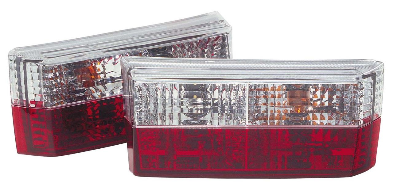 Set Taillights Volkswagen Golf I 1975-1980 + Convertible - Red / Clear DL VWR23 AutoStyle