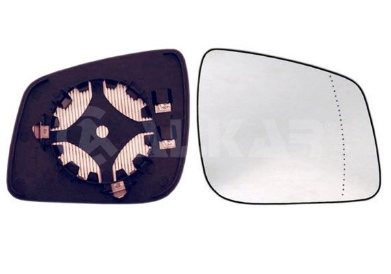 ALKAR Wing Mirror Glass Right 6472699 Side Mirror Glass,Mirror Glass MERCEDES-BENZ,A-Klasse (W169),B-Klasse (W245)