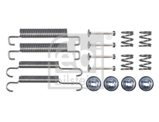 FEBI BILSTEIN Accessory Kit, brake shoes Rear Axle 182594 HYUNDAI,KIA,i30 (FD),i30 CW (FD),CEE'D Schrägheck (ED),CEE'D SW (ED)