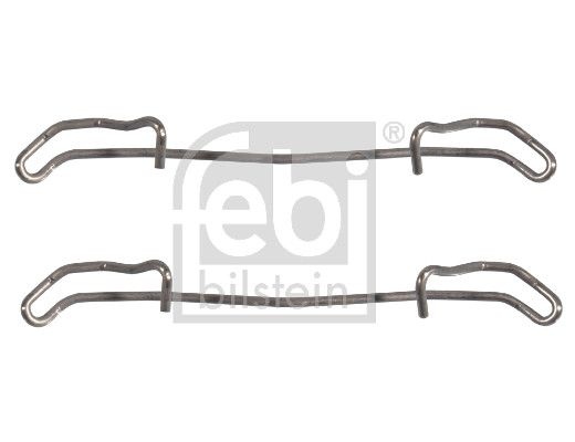 FEBI BILSTEIN Accessory Kit, disc brake pads Front Axle 182386  FORD,TOYOTA,KIA,Fiesta Mk5 Schrägheck (JH1, JD1, JH3, JD3),FUSION (JU_)