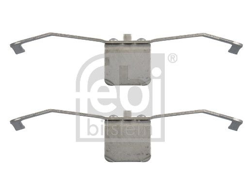 FEBI BILSTEIN Accessory Kit, disc brake pads Front Axle 182370  VW,AUDI,OPEL,Golf V Schrägheck (1K1),GOLF VI (5K1),Passat Variant (3C5)