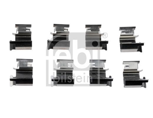 FEBI BILSTEIN Accessory Kit, disc brake pads Rear Axle 182710 VW,AUDI,OPEL,TOURAN (1T1, 1T2),GOLF VI (5K1),Golf VI Variant (AJ5),SCIROCCO (137, 138)