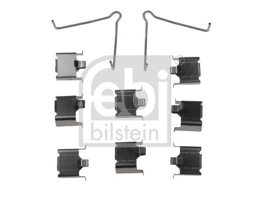 FEBI BILSTEIN Accessory Kit, disc brake pads Rear Axle 182721 MAZDA,6 Kombi (GH),6 Station Wagon (GY),6 (GG),323 F VI (BJ),6 Hatchback (GG)