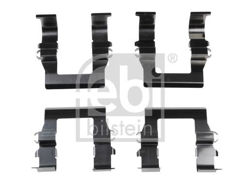 FEBI BILSTEIN Accessory Kit, disc brake pads Front Axle 182727  PEUGEOT,CITROËN,MITSUBISHI,4007 (VU_, VV_),C-CROSSER (EP_),C-CROSSER ENTERPRISE