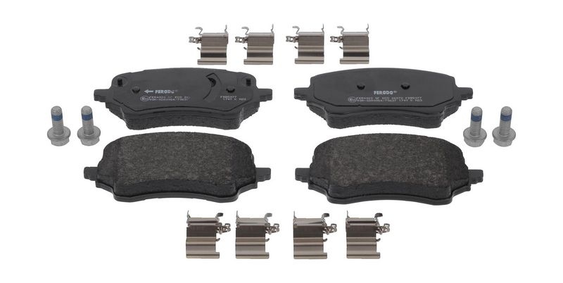 FERODO Brake pad set PREMIER ECO FRICTION FDB5377 Brake pads,Brake pad set, disc brake FORD,Puma SUV
