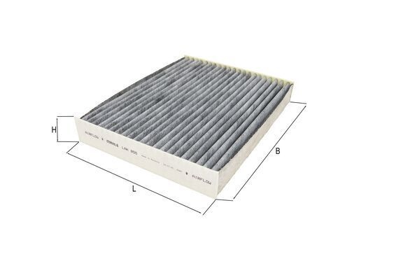 MAHLE ORIGINAL Pollen filter VW,AUDI,MERCEDES-BENZ LAK 855 7P0819631,7P0819631,72339867 7P0819631,95857221900,95857221901,7P0819631,7P0819631