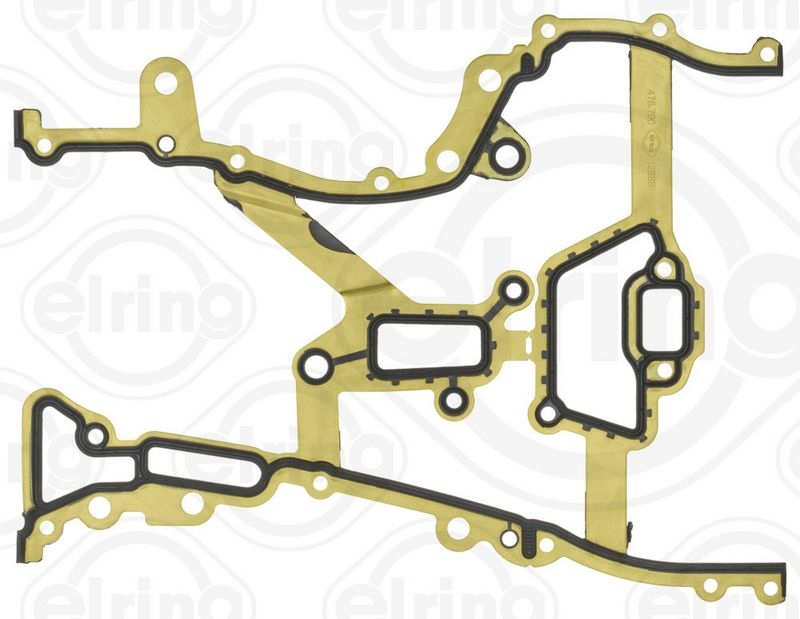 ELRING Gaskets 476.790 Gasket, timing case OPEL,SUZUKI,VAUXHALL,Corsa D Schrägheck (S07),Corsa C Schrägheck (X01),Meriva A (X03)