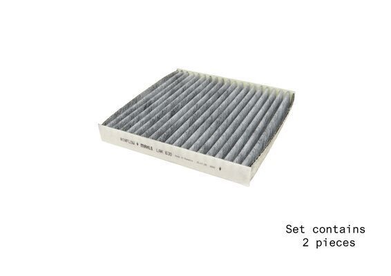 MAHLE ORIGINAL Pollen filter Activated Carbon Filter LAK 630/S Filter, interior air,Cabin filter VW,MERCEDES-BENZ,OPEL,Fox Schrägheck (5Z1, 5Z3, 5Z4)