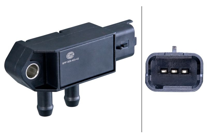 Sensor avgastryck