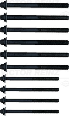 Bultsats topplock