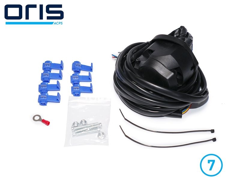 ACPS-ORIS Electric Kit, towbar ORIS E-Set universal 7 p. Activation not required 010-178 VW,AUDI,MERCEDES-BENZ
