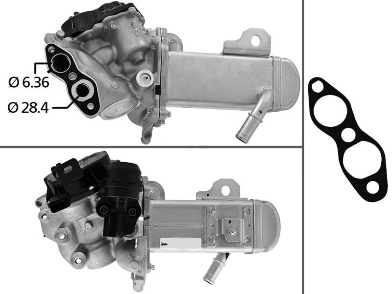 EGRmodul ORIGINAL PART 700451 Valeo