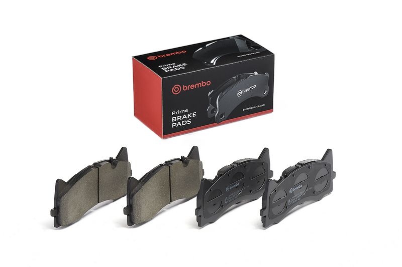 BREMBO Brake pad set PRIME LINE prepared for wear indicator P 50 154 Brake pads,Brake pad set, disc brake MERCEDES-BENZ,C-Klasse T-modell (S205)