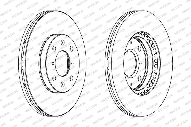 FERODO Brake disc Vented DDF1520C Brake rotor,Brake discs OPEL,SUZUKI,VAUXHALL,AGILA (B) (H08),SWIFT III (MZ, EZ),SWIFT IV (FZ, NZ),Splash Schrägheck