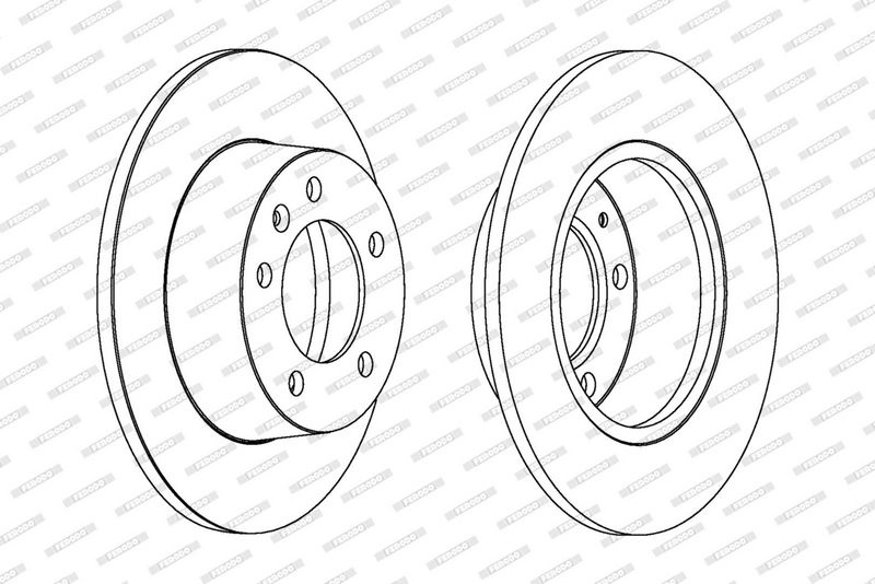 FERODO Brake disc OPEL,RENAULT,NISSAN DDF1272C 8671005976,8671013532,8671016876 Brake rotor,Brake discs,Brake rotors DDF1272C,4403045,9111045,9111045