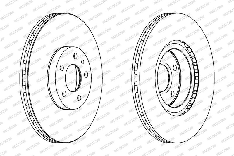 FERODO Brake disc OPEL,FIAT,ALFA ROMEO DDF156C 0000060569386,0000060622077,0060569163 Brake rotor,Brake discs,Brake rotors 0060571548,0060622077