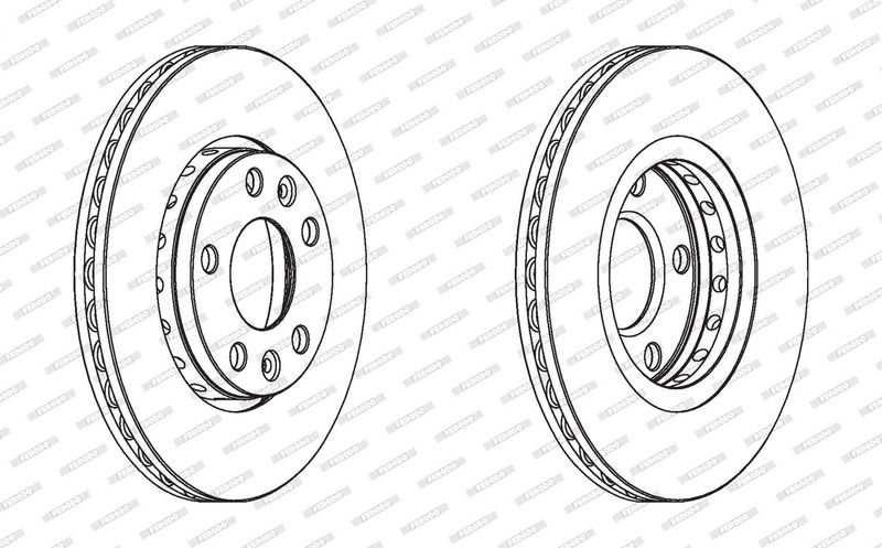 FERODO Brake disc RENAULT,NISSAN,DACIA DDF1728C 402060010R,402063793R,402064151R Brake rotor,Brake discs,Brake rotors 402067902R,402069741R,8660001232