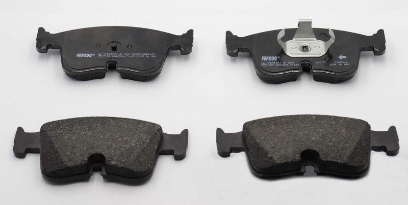 FERODO Brake pad set PREMIER ECO FRICTION prepared for wear indicator FDB5349 Brake pads,Brake pad set, disc brake VW,AUDI,SKODA