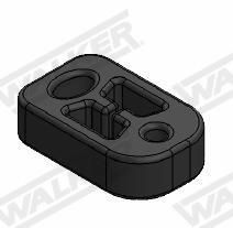 WALKER Rubber Strip, exhaust system 86515  PEUGEOT,CITROËN,206 Schrägheck (2A/C),206 CC (2D),PARTNER Tepee,206+ Schrägheck (2L_, 2M_)