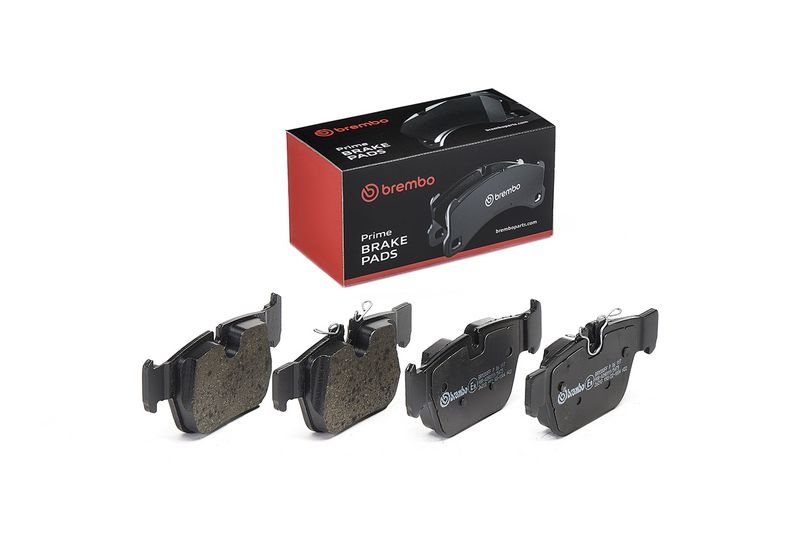BREMBO Brake pad set PRIME LINE prepared for wear indicator P 06 117 Brake pads,Brake pad set, disc brake BMW,MINI,X2 (F39),1 Schrägheck (F40)