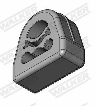 WALKER Rubber Strip, exhaust system 86549 VW,MERCEDES-BENZ,OPEL,CRAFTER 30-50 Kasten (2E_),CRAFTER 30-35 Bus (2E_)
