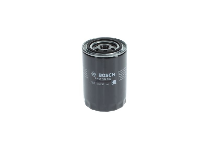 BOSCH Oil filter FORD,TOYOTA,CITROËN 0 451 104 063 155618A,72093963,116760603000 Engine oil filter 119003206101,370640000,451700000,0230578,02305781