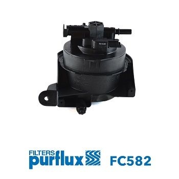 PURFLUX Fuel Filter FORD,FIAT,PEUGEOT FC582 190177,1251181,1313852  1346963,3M5Q9155AB,3M5Q9155AC,190171,190177,30725048,30757236,8653667