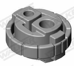 WALKER Rubber Strip, exhaust system 86571  RENAULT,FIAT,PEUGEOT,ESPACE III (JE0_),Doblo Cargo (223_),Doblo Kombi (119_, 223_),Ulysse (179_)